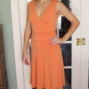 *Sold* Arden B - Tangerine Rush Dress
